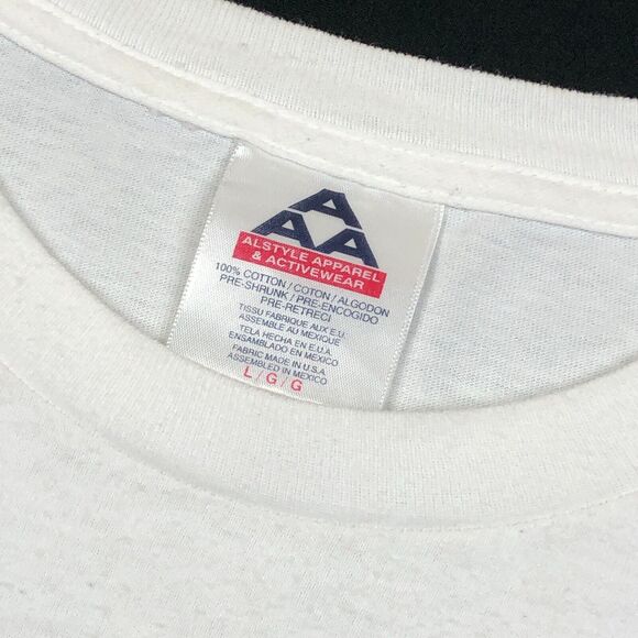 Gustavo Rivera El Billete Concert Tour Merch Tee T Shirt Size Large L White B7 - Picture 5 of 5